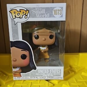 Funko Pop United States Figure with Brown Dress